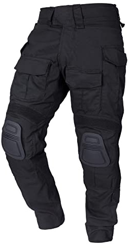IDOGEAR G3 Kampfhose Herren Taktische Hose mit Knieschützern für Jagdschießen Militär Outdoor Cargohose