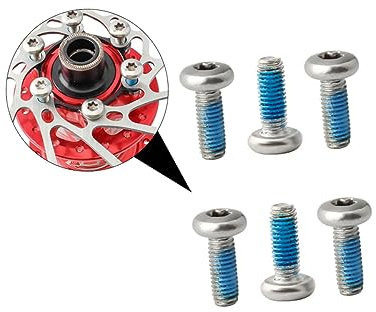WHAMVOX Bremsscheiben Schraube Torxschraube Bremskeilschraube Fahrrad Zubehör Bolzenschraube Für Bike Fahrräder Befestigungs Schrauben