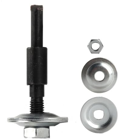 NEFLUM 75 Millimetri Mola Tampone Per Lucidatura Disco Abrasivo Mola Mini Trapano Mola Per Smerigliatrice Da Banco In Metallo Utensile Rotante,Asse