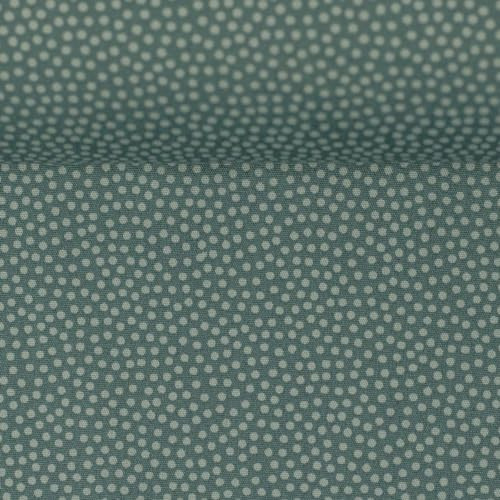 Swafing Baumwollstoff DOTTY unregelmäßige Punkte | Ökotex Standard 100 | viele Farben | Meterware (smaragd), 081048