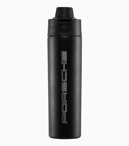 Porsche Thermo-Trinkflasche, 550 ml, Schwarz, WAP0501210PTFL