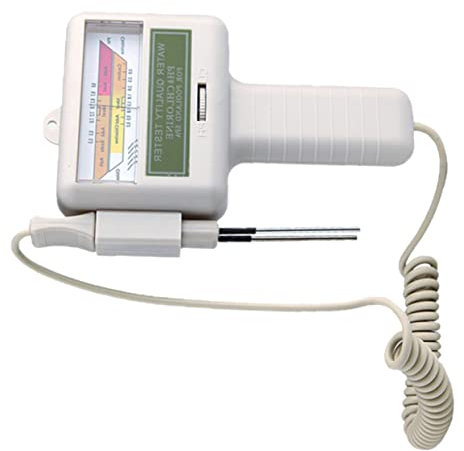 INOOMP Poolwassertester Ph-wert Und Test Keine Batterie Erforderlich Ph-meter Mit Großem Bildschirm Einfach Zu Verwenden Für Den Privaten Oder Gewerblichen Gebrauch