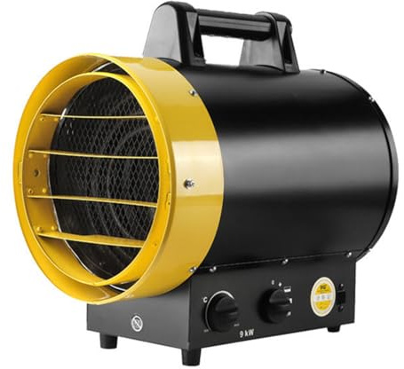 LXWKAI Riscaldatore d'Aria Domestico Industriale da 3 kW, 5 kW, 9 kW, riscaldatore Elettrico Portatile, Riscaldamento rapido, Temperatura costante, riscaldatori per Ambienti, 3 kW