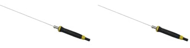2 Set Engraving Pen 12V 36W 3A Hot Wire Foam Cutter for Sculpture Grooving Opening 250mm Black
