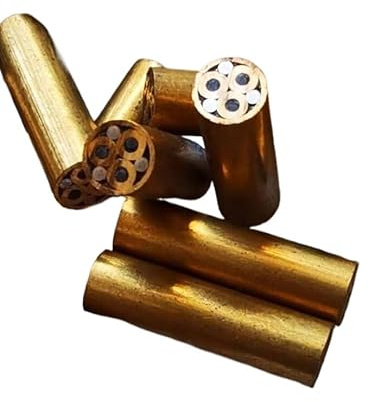 KEMKEY Rivetto a mosaico, 7x25mm-086 (Diametro X Lunghezza) Fionda con intarsio for unghie a fiore Fai da te Un pezzo