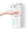 Dalugo Automatic Foam Soap Dispenser, 380ml Rechargeable Touchless Wall Mounted Soap Dispenser with 4 Adjustable Levels, IPX5 Waterproof for Kitchen and Bathroom (White)