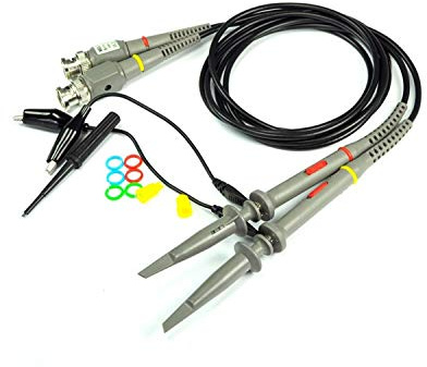 Sonda de osciloscopio analógico digital Sonda de prueba universal Sonda X10 Accesorios for instrumentos 20MHZ 40MHZ 60MHZ 100MHZ Para uso en laboratorio(20MHZ)