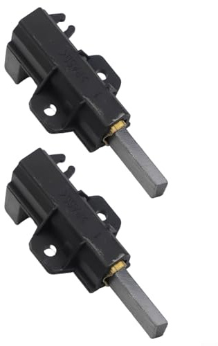 2 escobillas de carbón para restaurar la funcionalidad del motor de lavadora WF80F5E2W4X 8kg