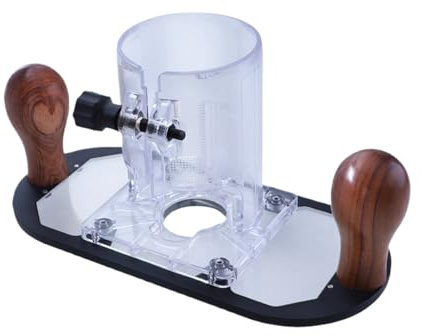 Base Per Router Fresa, Base A Immersione Compatta Trasparente, Utensili Manuali Per Intaglio Impressione Iscrizione