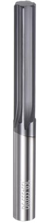 QUARKZMAN Alesatore A Pressione In Carburo 0.262 (6.65mm) Diametro A Dritta A Codolo Dritto Utensile Per Metallo E Torni Centri Di Lavorazione CNC Nero