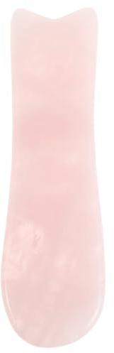 minkissy Kristall Schabe Massagegerät Gua Sha Werkzeug Für Die Gesichtsmassage Kristall Gua Sha Massagegerät Massagebrett Das Rosen Werkzeug