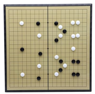 KIXZSAZ PVC portatile Go gioco riutilizzabile pieghevole carino mini viaggio indoor outdoor bambini studente Weiqi giocattolo regalo di compleanno