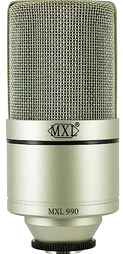 MXL 990 Kondensatormikrofon, Silber