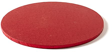 Decora 0931955 RUNDE TORTENPLATTE ROT CM 35X1,2 H