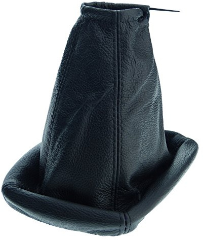 Schaltsack für Opel Zafira A - Bj. 1999-2005 - aus echtem Leder - Schwarz - Schaltmanschette - Manschette für Gangschaltung - Schalthebelmanschette für Schaltgetriebe - aus Echtleder - A0006
