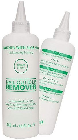 Suavizante de cutículas para uñas, herramienta de uñas suavizante para eliminar la manicura para eliminar la piel muerta