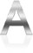 3D Mailbox Letters Numbers DIY Alphabet Number House Door Self-adhesive Stickers For Apartment Hotel Street Room Address (Silver) (A)