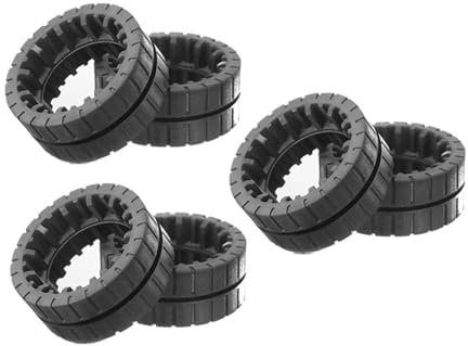 Non-Slip Replacement Wheel Tires Compatible With IRobot Braava Jet M6 6110 6012 6112 6113 Ultimate Wi-Fi Connected Robot Mop Parts (Color : 3set)