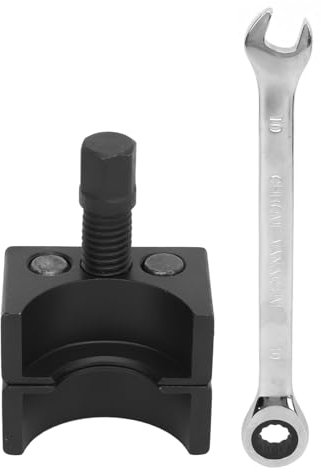 Akozon Suspension Strut Hub Steering Knuckle Spreader, Steel Universal Suspension Strut Split Hub Steering Knuckle Spreader Suspension Strut Spreader Tool