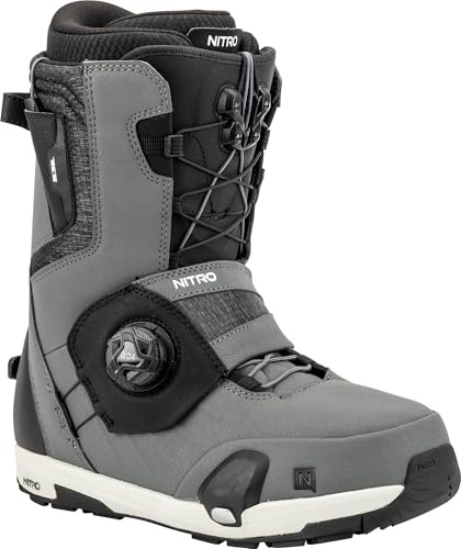 Nitro Herr Profile Step On TLS snowboardbåt, träkol 28,5