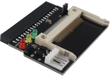 HALJIA CF to IDE Adapter 40 Pin Compact Flash Single Sided CF Card to 3.5 Female 40 Pin IDE Hard Disk Drive Converter IDE Female Expansion Card Reader Module for Notebooks Industrial Devices