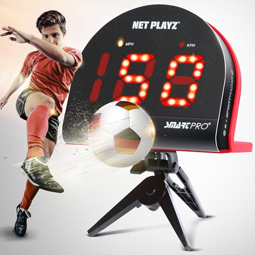 NET Playz Fußballradare, Trainingsgeräte mit Geschwindigkeitssensoren | Fußball Geschenke, Hightech-Gadgets und Ausrüstung für Fußballspieler