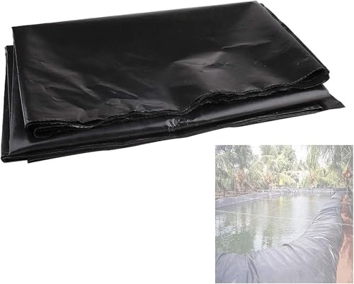 SSDDLZEQ Revestimiento de Estanque, Revestimiento prefabricado de Estanque de Peces de Alta Resistencia, Paisaje de Refuerzo de Membrana de Estanque de jardín Liner para Exterior(2 * 10m)