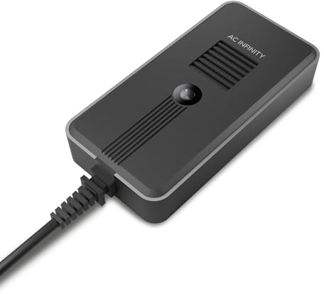 AC Infinity CO₂- + Lichtsensor, unterstützt Controller AI+ exklusiv dabei | Dynamisch zum Lernen und Verwalten von Geräten; CO2-Datenverfolgung ermöglicht intelligente Lüfterprogrammierung für