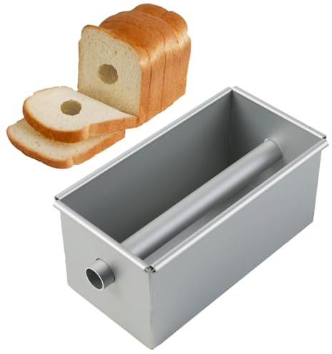 Bandeja para hornear pan - Caja para tostadas, Molde para pan de aluminio | Molde para pan antiadherente para pan y pasteles caseros, utensilios para hornear de acero al carbono, molde para pan para h