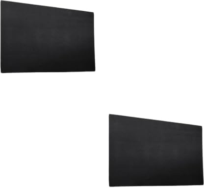 Tofficu 2 Piezas Cubierta de Televisor Elástica Protector Antipolvo para Pantalla de Televisión Lavable y de Limpiar Diseño para Uso Interior Color Negro