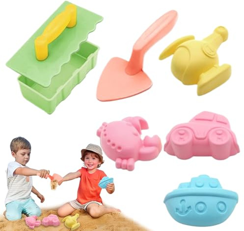 Sandbox Toys, Travel Sandbox Toys for Outdoor, Waterproof Snow Shovel Beach Games, Preschool Learning Activities for Kids Backyard Beach Poolside