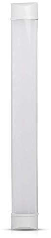 V-TAC 40W 4ft LED-Lichtleisten Integrierte Röhrenlampe 6400K weiß 1200x74x24mm Wand- und Deckenbeleuchtung 30000h Lange Lebensdauer