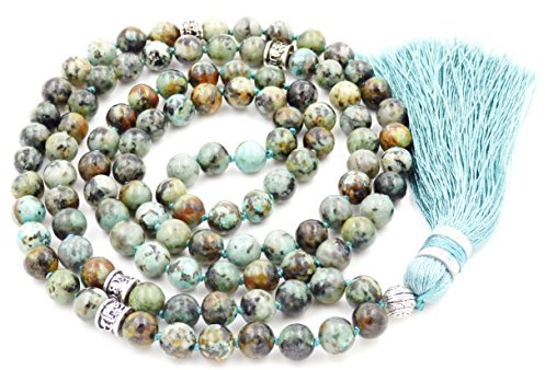 Fukugems Tibetisches Mala-Armband mit 108 Perlen für Damen und Herren, Mala-Armband, Buddhistische Meditation