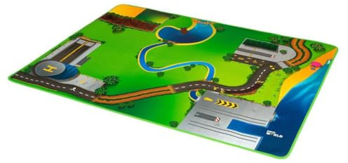 BRIO World 33994 Eisenbahn-Spielmatte - Zubehör Holzeisenbahn - Empfohlen ab 3 Jahren