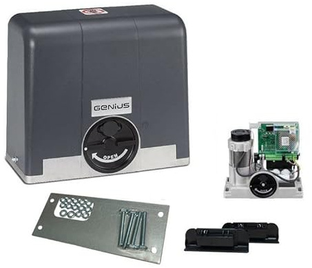 Dieffematic Motore per Cancello Scorrevole Blizzard 230V - Motoriduttore Irreversibile con Encoder per Ante Fino a 500 kg