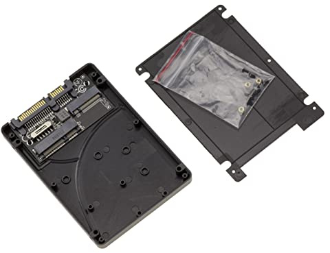 KALEA-INFORMATIQUE Contenitore per SSD mSATA o M2 SATA a SATA 15+7 in formato HDD SATA 2.5