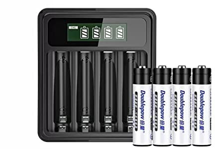 XCC Batería Recargable No.5 Recargable No.7 Juego de Alta Capacidad Universal Five Seven Cargador 1.2V NiMH (Size : No. 7)