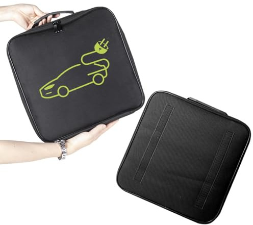 Forma Cuadrada Bolsa de Cable Eléctrico, Organizador de Bolsas de Cables, Gran Capacidad