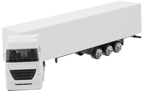 TOYANDONA Mini Camion Porte-Conteneur Jouet Modèle De Camion Conteneur Réaliste en Alliage 7.87 Pouces pour Garçons Et Enfants Jeux De Rôle Véhicule De Simulation pour Collection
