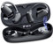 Seflorgo Écouteurs supra-auriculaires ouverts, IP67 Waterproof True Wiress avec Dual DSP Noise Cancelling Mic pour le travail et le sport, Bluetooth 5.4, étui de charge à écran LED, 40 heures de