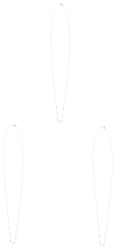 SOIMISS 3stücke Ketten Für Brillen Und Masken Modische Halskette Aus Transparenten Glasperlen Vielseitig Einsetzbar Als Brillenkette Oder Schmuckstück Für Damen Und Herren Langlebig