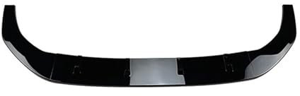Auto Frontlippe Frontspoiler Für Golf 7 Für MK7 Für GTI R Für 2013 2014 2015 2016 Auto Frontstoßstange Lip Spoiler Protector Untere Klinge Splitter(Glossy Black)