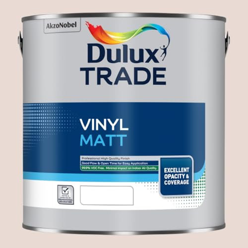 DULUX TRADE VINYL MATT BLUSH PINK 2.5L
