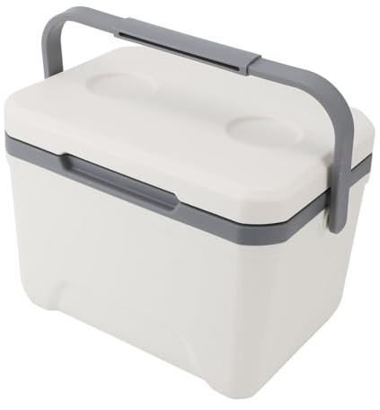Tomotato Kühlbox, 6L Tragbarer Campingkühler Eisbox Outdoor Kühltasche Isolierte Auto Kühler mit PU-Schaum Wärmedämmschicht für Camping, Wandern, Picknick, Angeln, Reisen