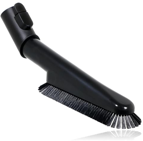 Spares2go Soft Dusting Brush for Vacmaster Multi 20 Power 30 PTO Wet & Dry Vacuum Flush Fit Multi-Angle Swivel Tool 35mm