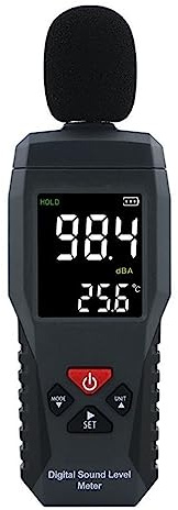 Decibelímetro Medidor De Nivel De Sonido Medidor De Mano Digital Medidor De Nivel De Ruido