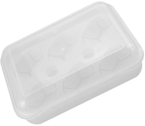 NOLITOY Eierbox für Kühlschrank Eierhalter für Picknicks Eierablage aus Strapazierfähigem Material Kompaktes Design für Camping und Küche