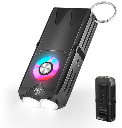 Lampe Torche LED Ultra Puissante, Lampe Torche Rechargeable, Mini Lampe De Poche LED, En Alliage D’Aluminium, Légère Et Antichoc, Avec Mode SOS Pour Camping Et Secours