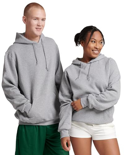 Russell Athletic Herren Dri-Power Fleece-Kapuzenpullover - grau - X-Groß