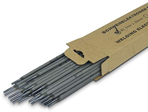VECTOR WELDING Stabelektrode Stahl E6013, Ø 2,5mm, 350mm, 1,5kg | Elektrode für Schweißgeräte, Schweißstäbe